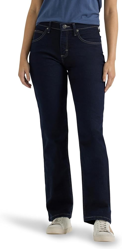 Riders by Lee Indigo womens Classic-fit Straight-leg Jean