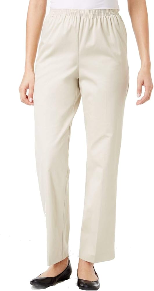 All Around Elastic Waist Cotton Medium Twill Pants