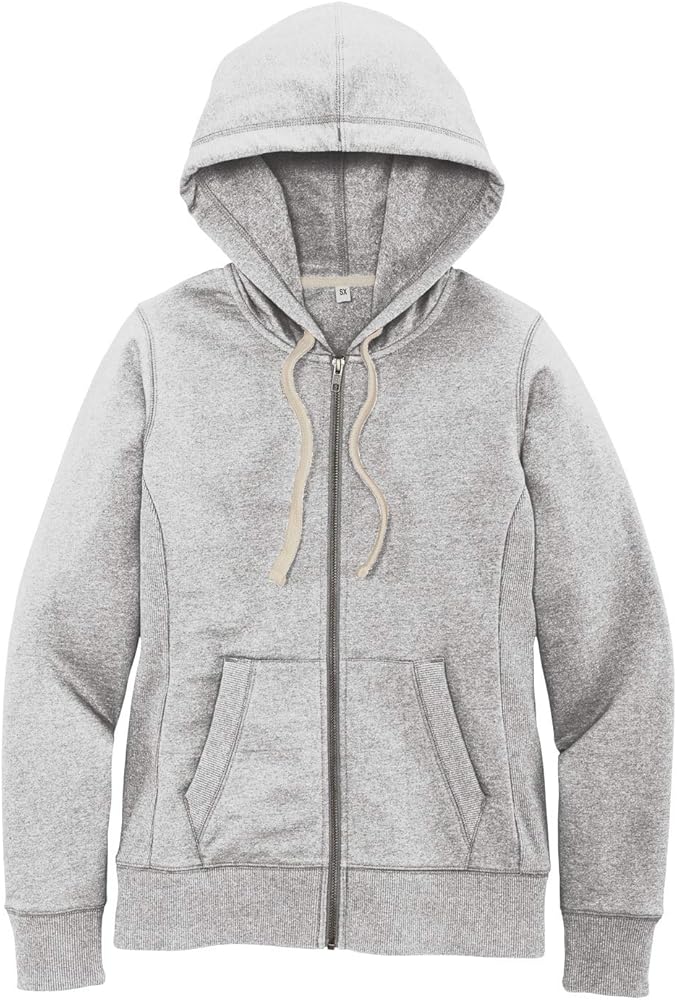 District Women's Re-Fleece Full-Zip Hoodie DT8103