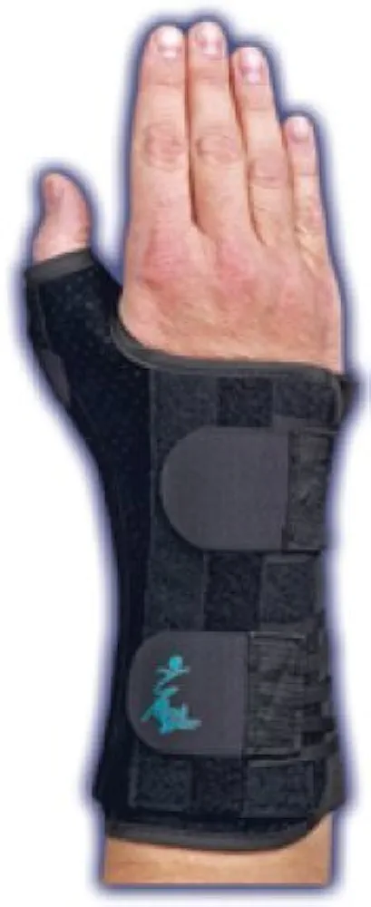 MedSpec Universal Ryno Lacer Wrist Brace Long - Left - Black