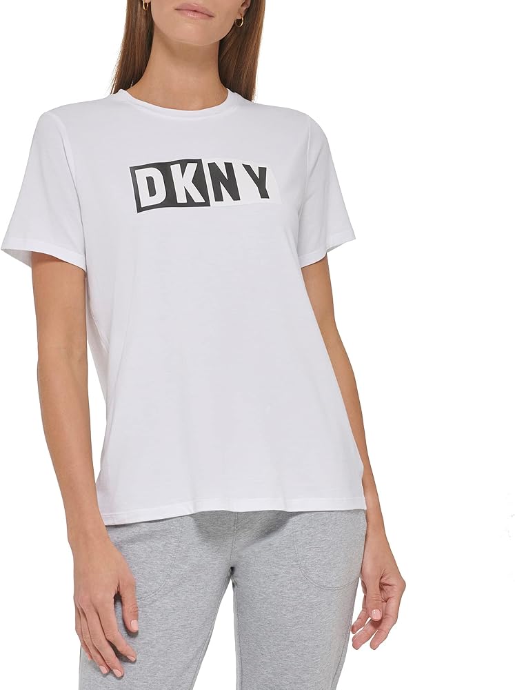 DKNY Women's Summer Tops Short Sleeve T-Shirt