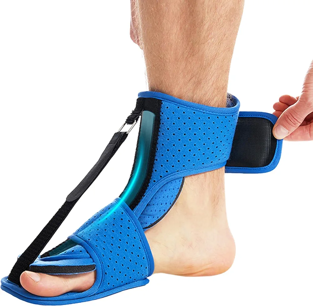 Plantar Fasciitis Night Splint Adjustable Plantar Fasciitis Brace with Arch Support - Night Splint for Plantar Fasciitis Drop Foot Orthotic Plantar Fasciitis Relief Achilles Tendonitis Relief