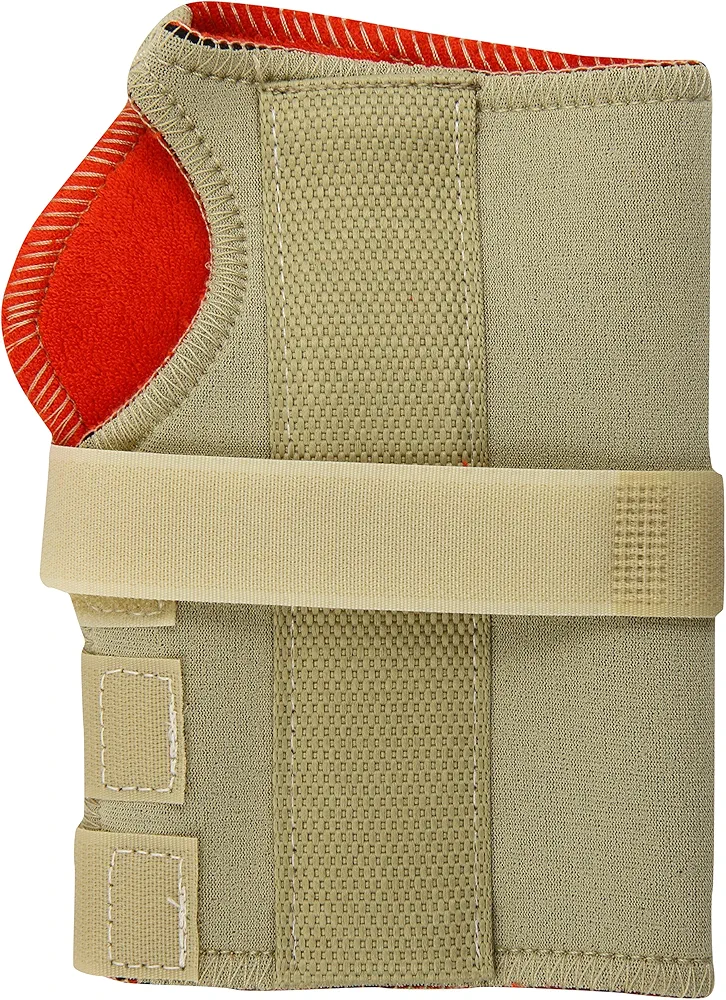 Thermoskin Wrist Brace, Hand Brace, Carpal Tunnel Brace with Dorsal Stay, Beige, Left, X-Large