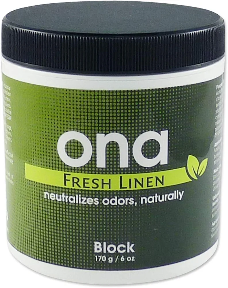 Ona Products ON10051 Ona Block Fresh Linen, 6 Ounce Automotive-air-fresheners, 6 oz, Natural