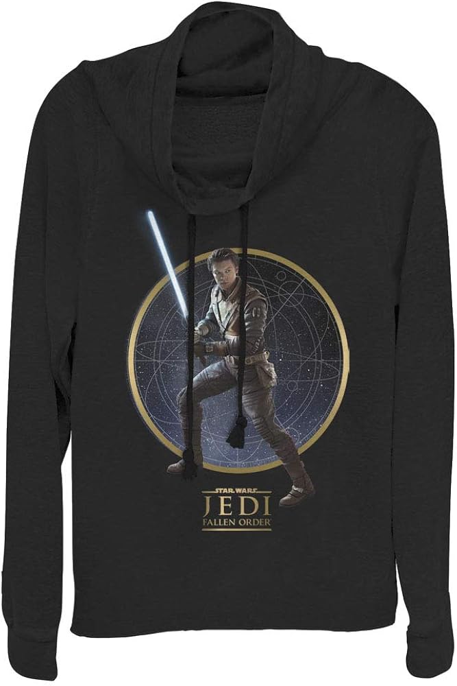 STAR WARS Kal Fallen Order Women's Long Sleeve Cowl Neck Pullover