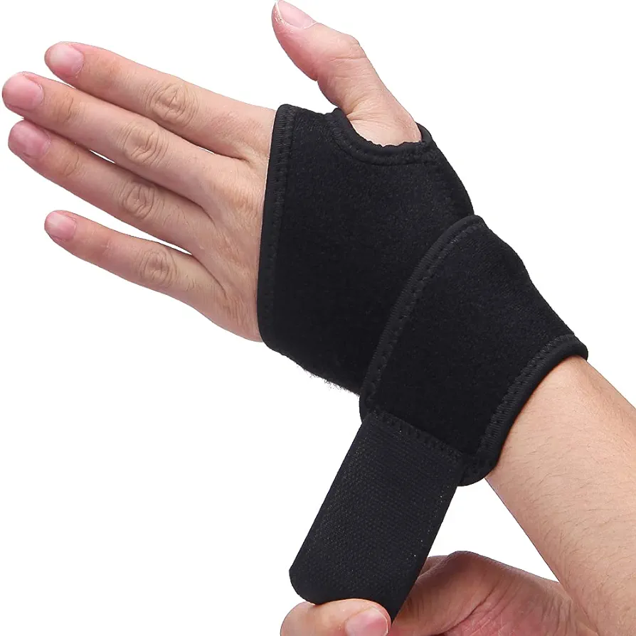 Wrist Brace for Carpal Tunnel, Breathable and Adjustable Wrist Support Brace for Arthritis and Tendinitis, Wrist Compression Wrap for Pain Relief, One Size Fits Left or Right Hand – Single