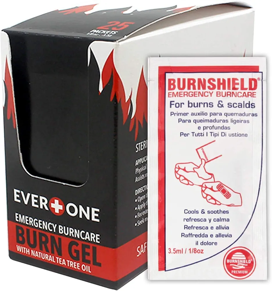 Emergency Burncare Burn Gel, 3.5g Packets, 25 Count