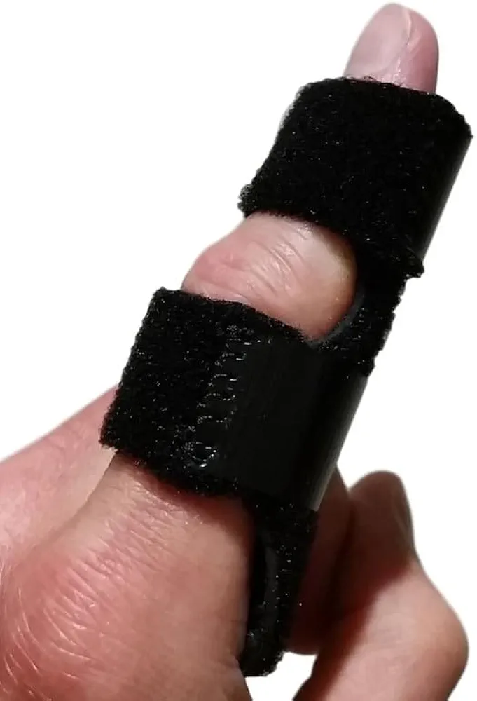 Finger Brace Trigger Finger Splint - Straighten Broken or Bent Fingers & Thumbs. Mallet Finger Splint for Stenosing Tenosynovitis Finger Pain Relief or Locking Finger Tendon. Finger Stabilizer