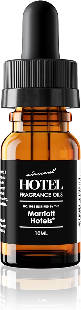 Hotel Diffuser Oil Inspired by Marriott's Hotel Scent - No. 1015 - AirScent Petrichor Essential Oil Blend - 10 mL, 0.34 fl oz Fragrance Oil Dropper Bottle for Aromatherapy Diffusers