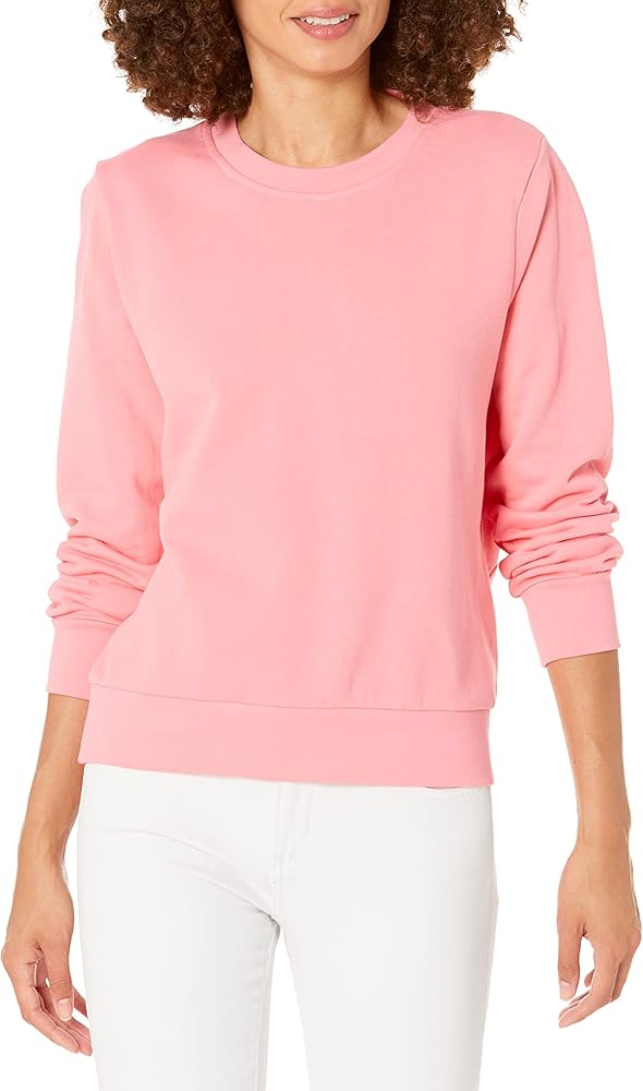 HUDSON Women's Crew Neck Back Knot Sweatshirt