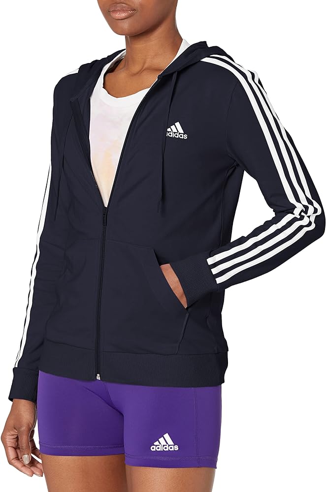 adidas Women's Essentials Logo Full-Zip Hoodie