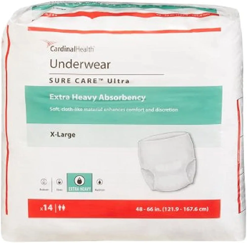 Sure Care Ultra Protective Underwear X-Large (Case of 56)