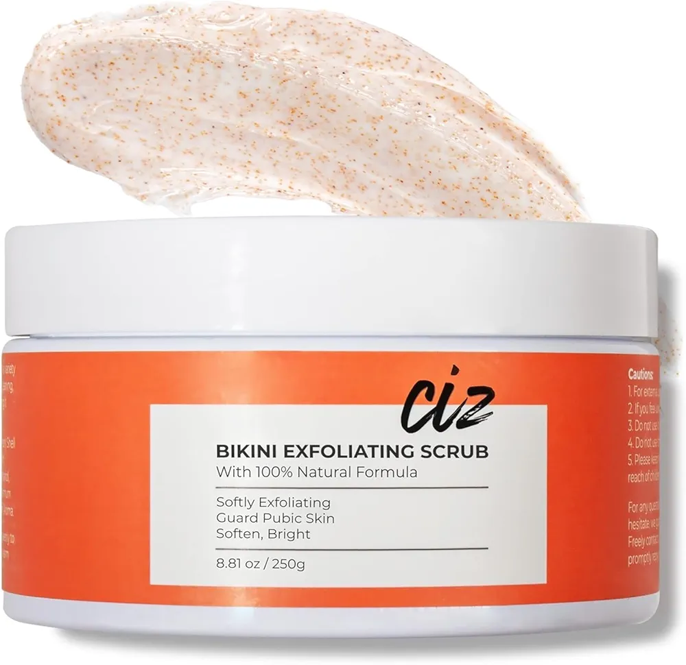 Bikini Area Exfoliator, Exfoliating Scrub for Bikini Area, Ingrown Hair Treatment for Bikini Area, Razor Bump Treatment for Bikini Area, Sugar Scrub for Bikini Area, Shaving Exfoliator Scrub for Women