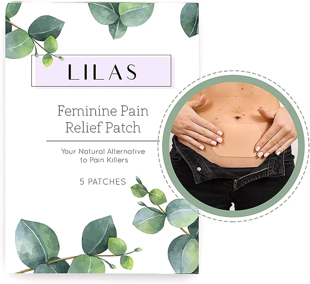 LILAS Period Cramps Pain Relief Patch - Pack of 5