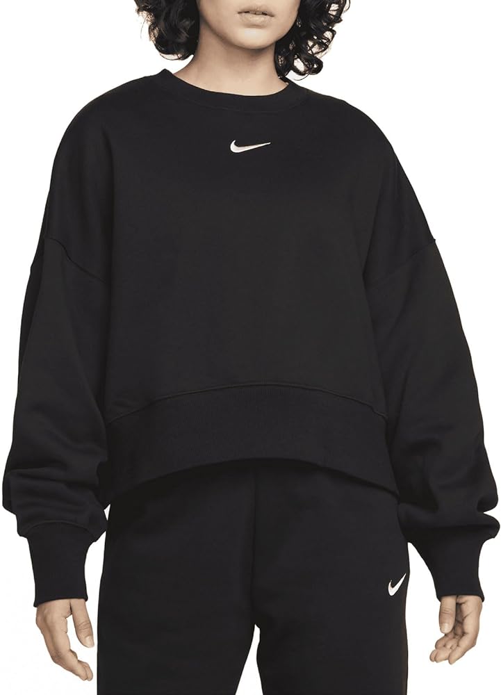 Nike Womens NSW Phoenix Fleece OOS CREW Women's Over-Oversized Crewneck Sweatshirt, Size S