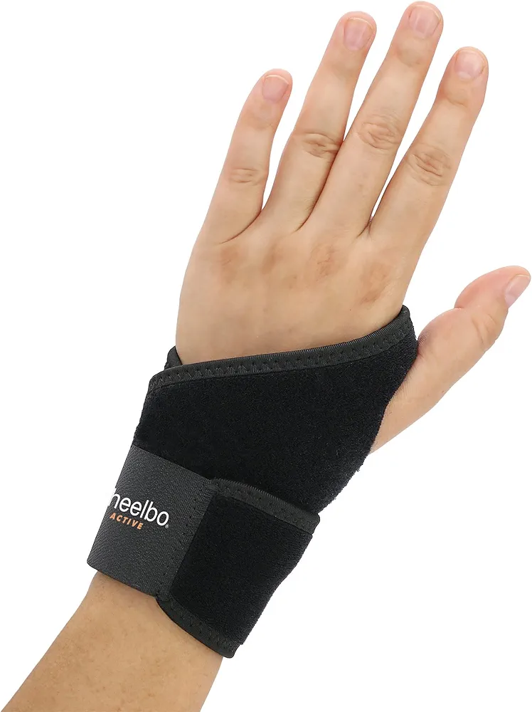 Active Universal Support Wrist Compression Brace | Carpal Tunnel Wrist Brace Night Support | Unisex| Left Hand & Right hand for Pain Relief & Injury Recovery