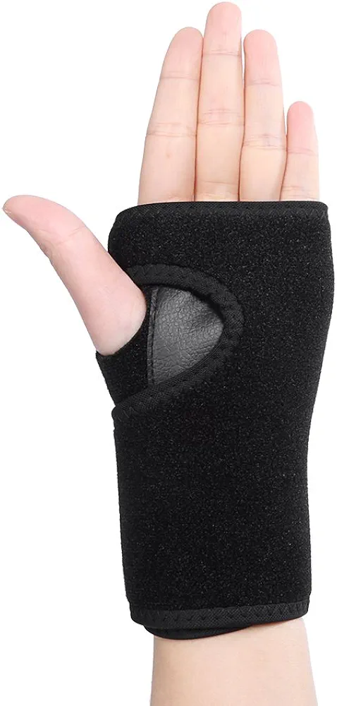 Carpal Tunnel Wrist Support, Wrist Brace with Steel Plate, Adjustable Night Sleep Splint, for Wrist Fractures, Wrist Sprains, Joint Pain, Arthritis, Tendonitis(Left)