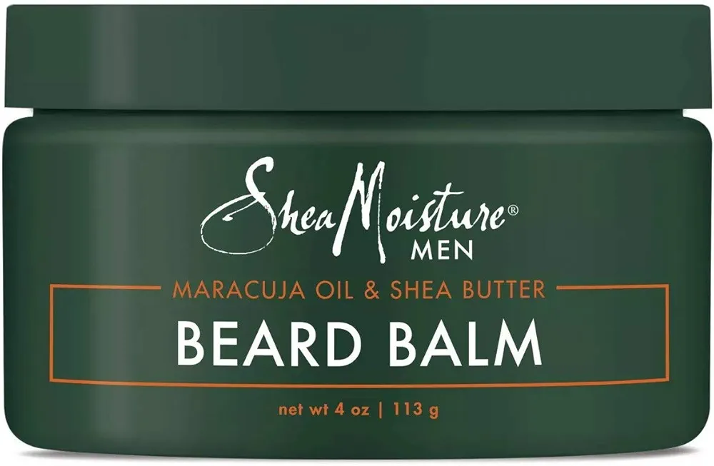 Shea Moisture Mens Beard Balm, All Natural ingredients, Made With Maracuja Infused Shea Butter, Shape-Smooth & Define, 4 Ounce (M-BB-2949)