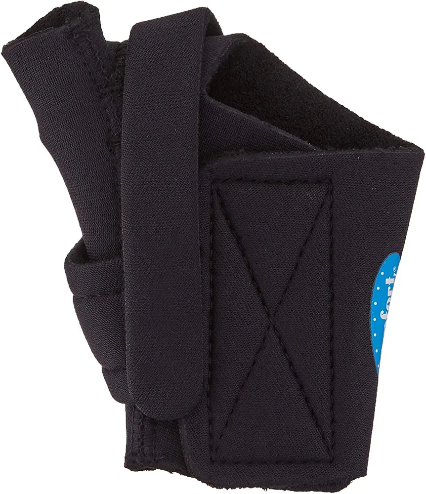 Comfort Cool Thumb CMC Restriction Splint. Patented Thumb Brace Provides Support and Compression. Helps with Arthritis, Tendinitis, Surgery, Dislocations, Sprains, Repetitive Use. Right Extra Large.