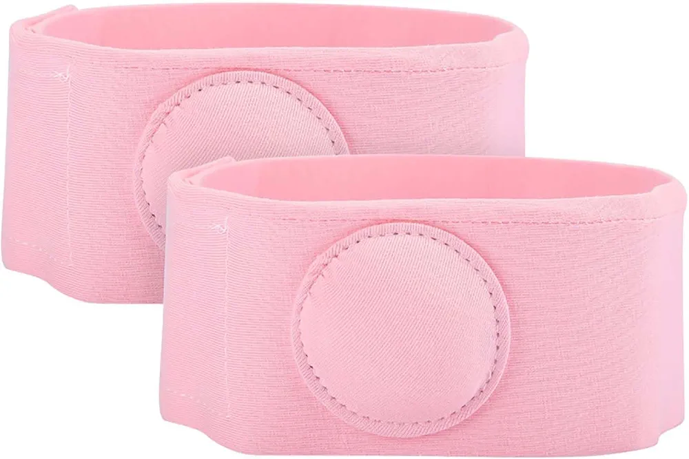 Yinhing Umbilical Hernia Belt, 2pcs Cotton Baby Infant Umbilical Cord Belly Band Newborn Navel Belt Umbilical Cord Kids Support Wrap Protector()