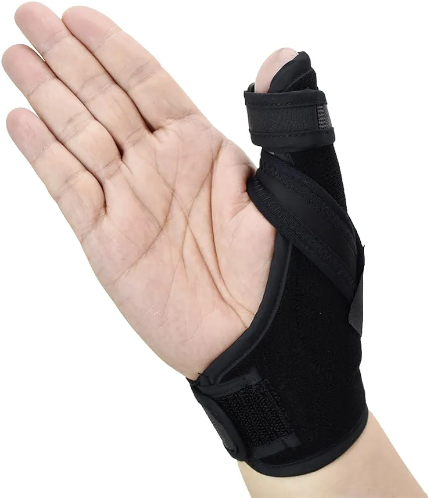 U.S. Solid Thumb Spica Splint- Thumb Brace for Arthritis or Soft Tissue Injuries, Lightweight and Breathable, Stabilizing and not Restrictive, Fits Both Hands, a Product (Large/XL)