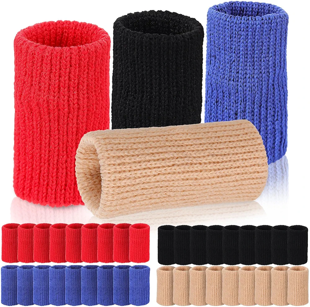 Sleeves Protectors, 40pcs Elastic Sleeves Splints Thumb Brace Support Protector Tape for