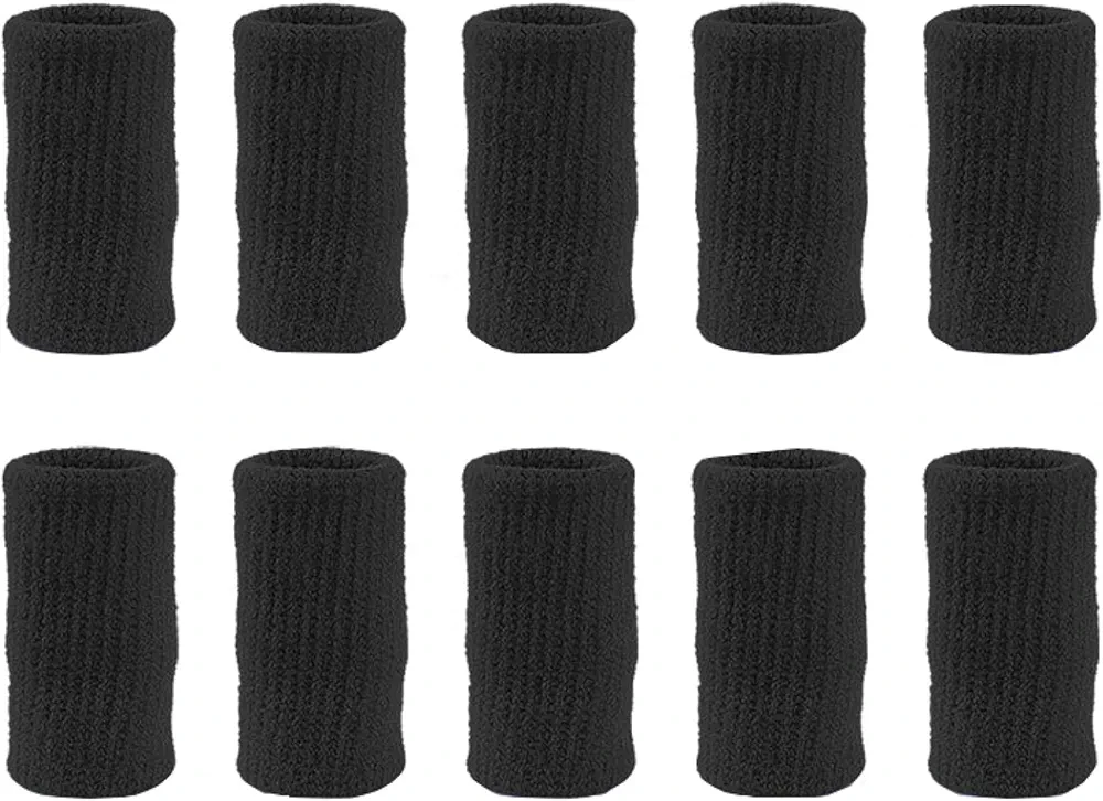 10 Pieces Finger Sleeves Thumb Braces Support Elastic Compression Protector Braces for Relieving Pain, Arthritis,Trigger Finger, Sports","finger splint