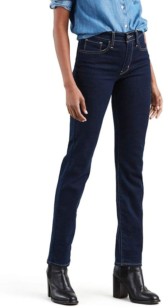 Levi's Women's 724 High Rise Straight Jeans (Also Available in Plus)