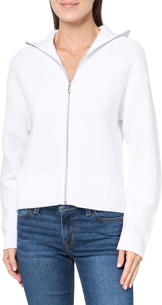 NIC+ZOE Women's Zip Front Sweater Jacket