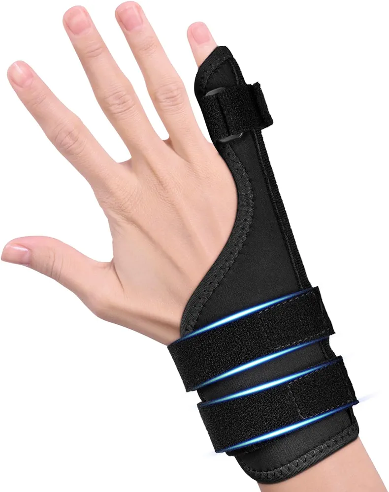 Upgrade Pinky Finger Splint, Trigger Finger Splints for Little Finger, Pinky Brace Wrist Support for Carpal Tunnel Arthritis Tendonitis