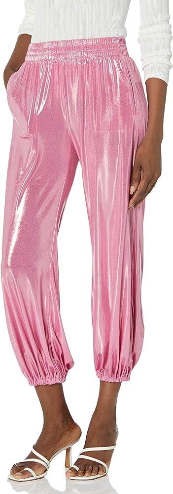 Norma Kamali Women's Boyfriend Puff Jog Pant