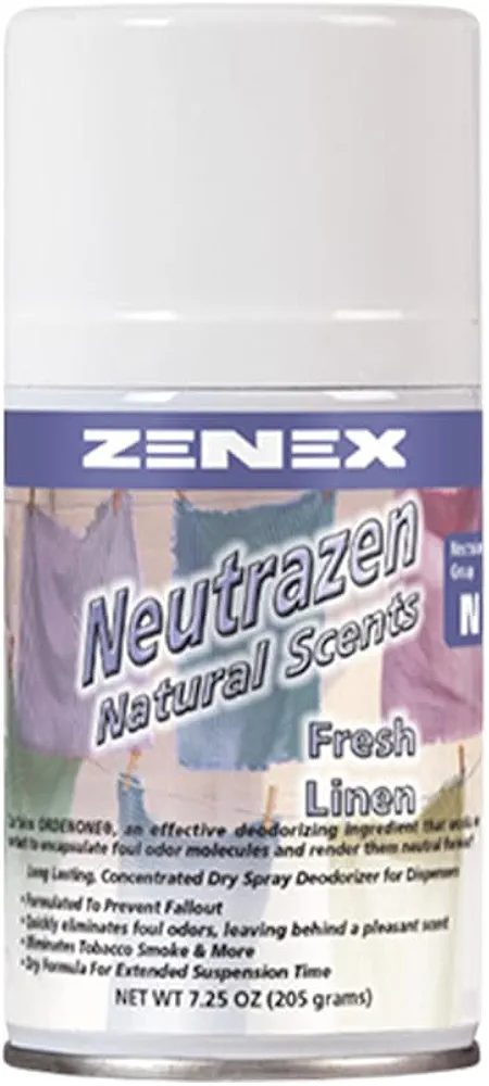 Zenex Neutrazen Fresh Linen Scent Metered Odor Neutralizer net 7 oz. - 1 Can