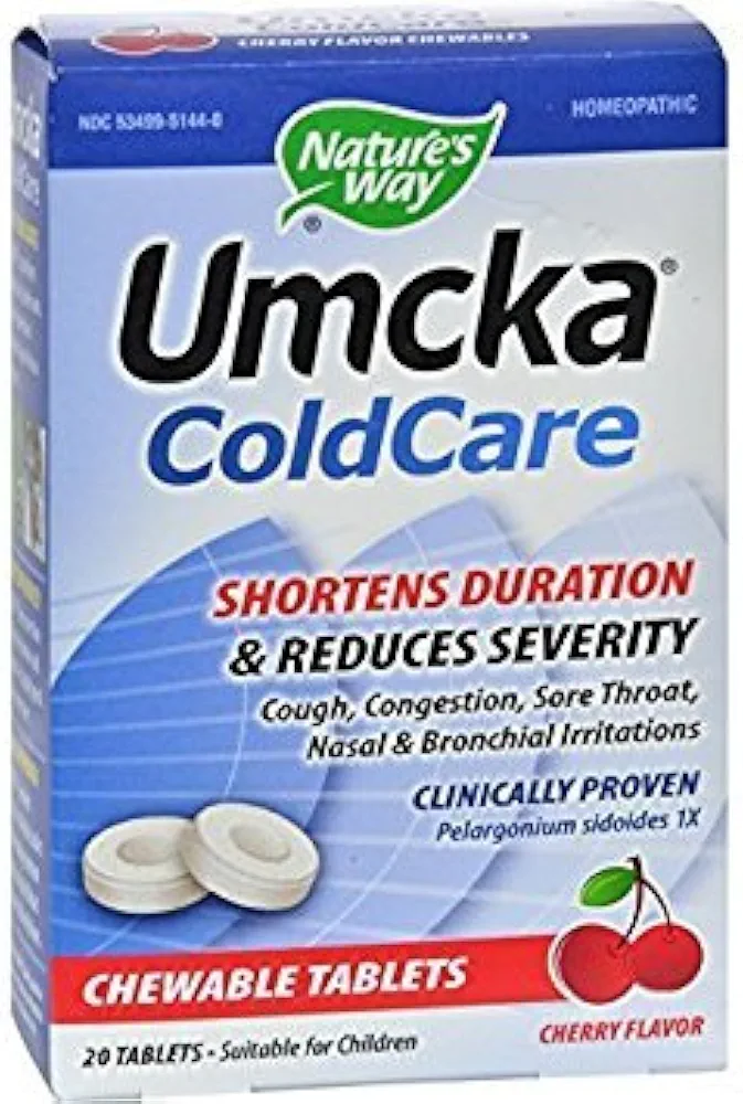 Natures Way Umcka Cold Care Chwbl Chry