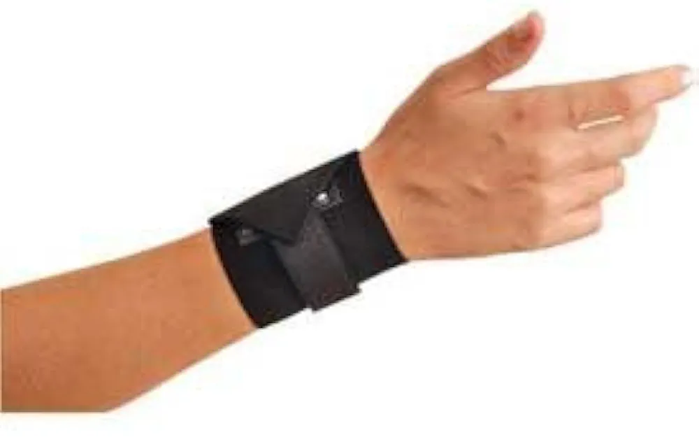 OccuNomix One Size Fits Most Black Wrist Assist Elastic Wrist Support (311-068)