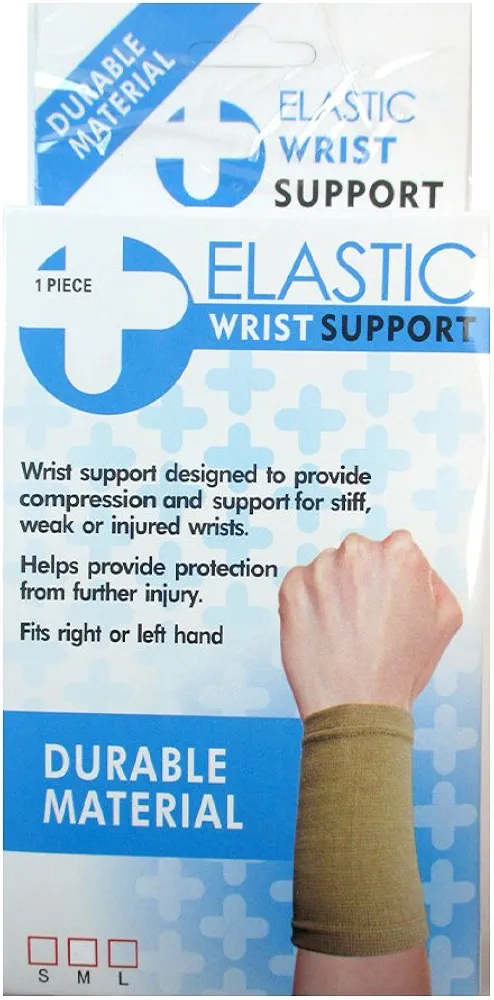 1 Elastic Wrist Support Arm Elbow Brace Tendinitis Pain Relief Protection S M L