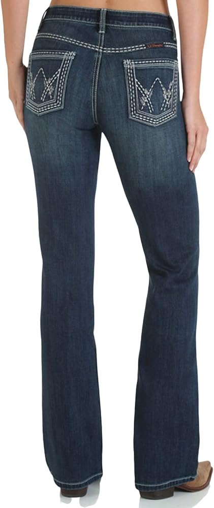 Wrangler womens Shiloh Low Rise Boot Cut Ultimate Riding Jean