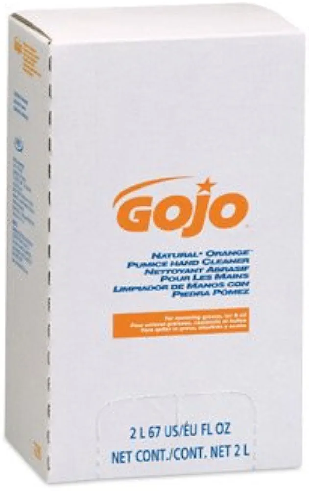 GOJO - Refill Natural Orange PRO Hand Cleaner With Pumice Scrubbing Particles - Size: 2000 ml