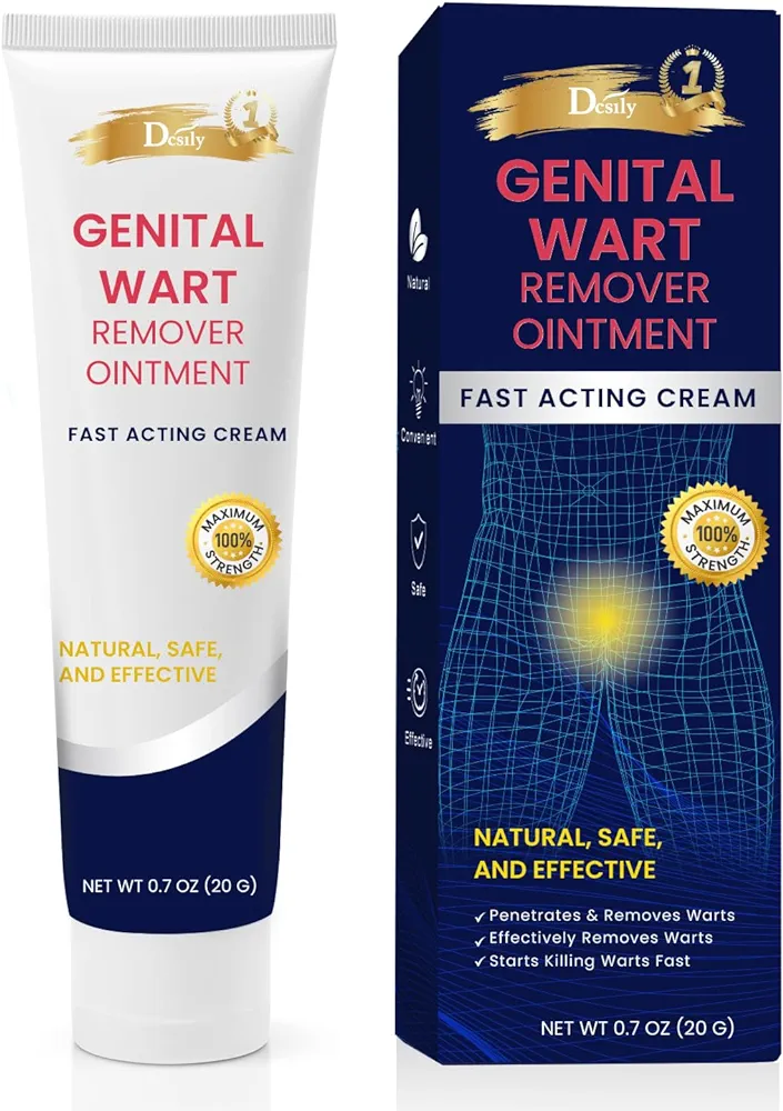 Fast Acting Gel Wart Remover Freeze Off - Fast-Acting Wart Ointment, Genital Wart Freeze Off - Wart Cream for Genital Warts, Warts, Plantar Wart, Common Wart, Corn, Callus, Flat Wart, Wart Removal