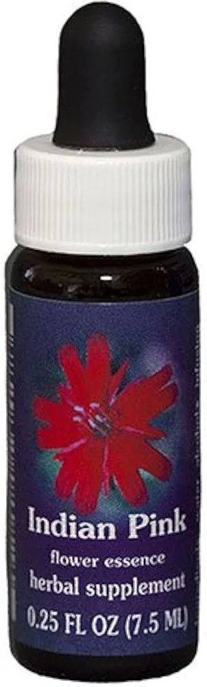 Flower Essence Services - Indian Pink Flower Essence - 0.25 oz. ( Multi-Pack)