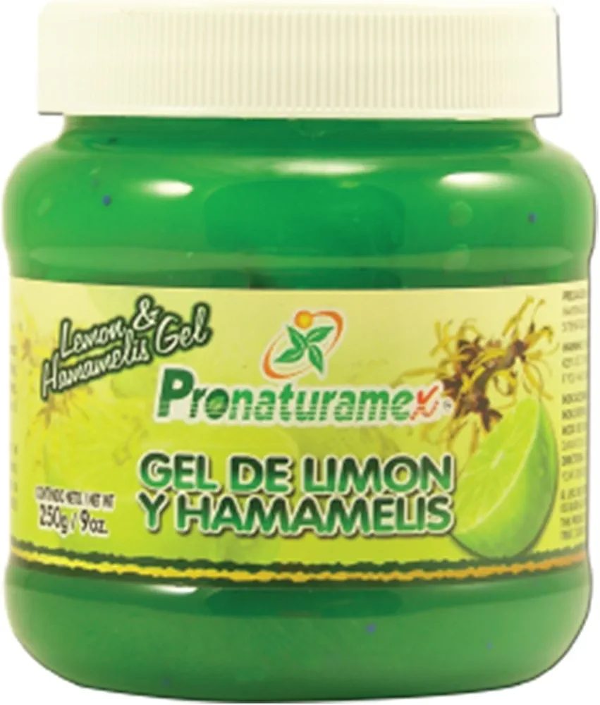 Gel de limon y Hamamelis by PRONATURAMEX 250 Gr.