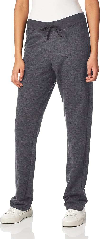 Fruit of the Loom Women's Crafted Comfort Crafted Comfort Joggers & Open Bottom Pants