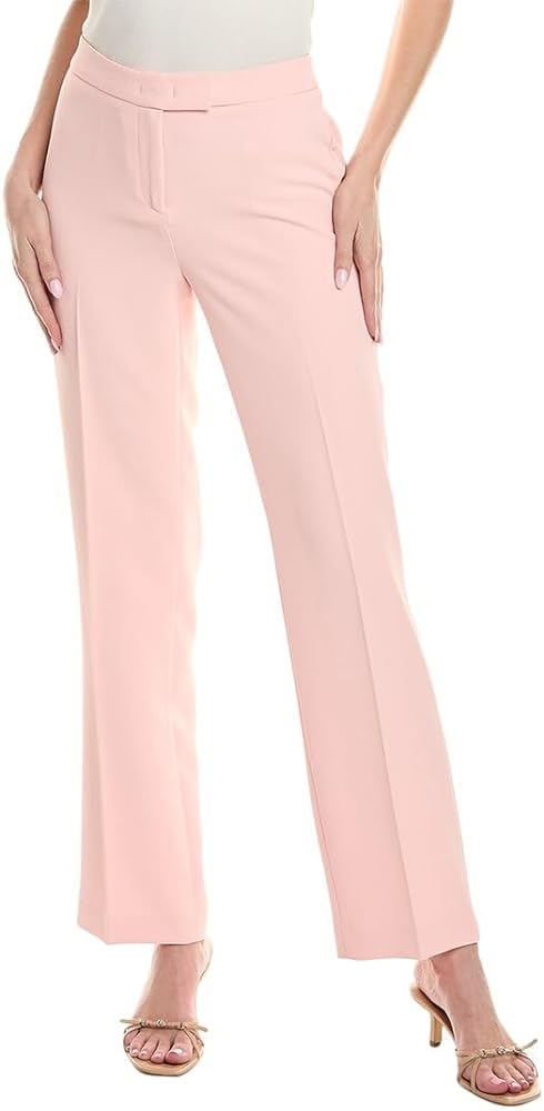 Anne Klein Women's Fly Front Extend Tab Trouser [Bowie Pant