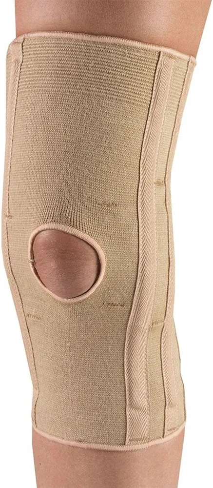 OTC Knee Support, Pressure Pads, Knit Elastic, Large