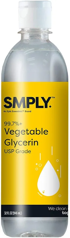 Vegetable Glycerine Kosher USP 99.7 Pure - 32 FL OZ - 1 Fluid Quart