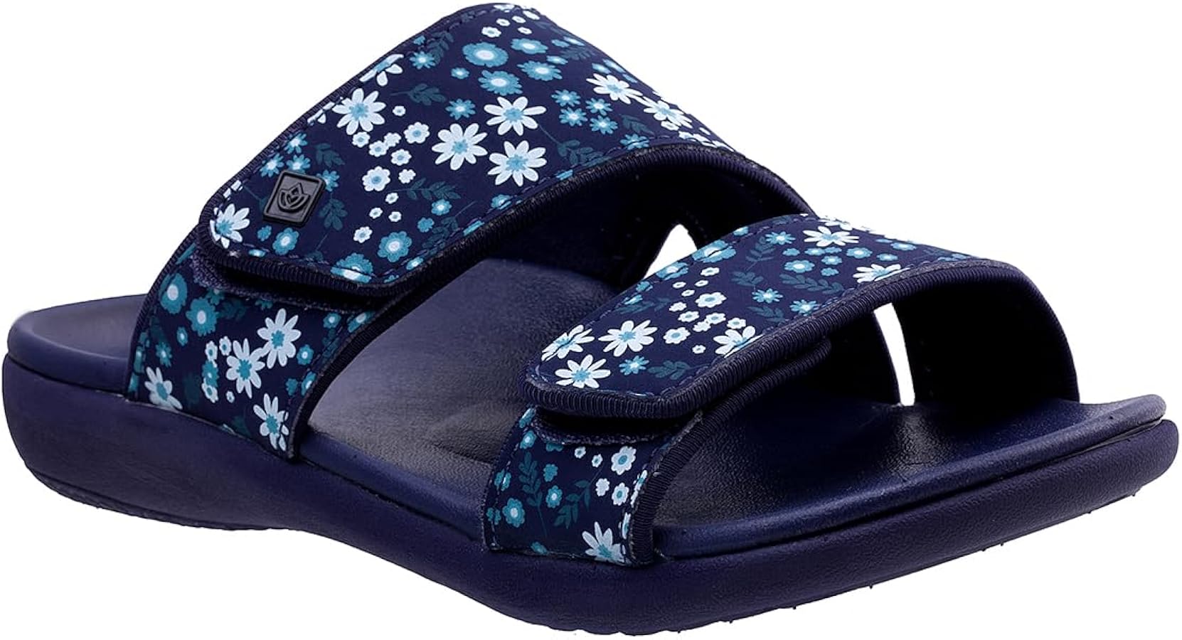 Spenco Women's Kholo Dainty Floral Slide Sandal