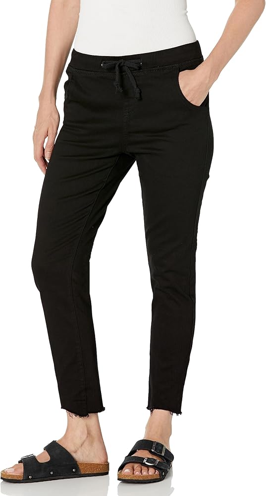 Royalty For Me Women's Missy Pull on Pants with Dog Bite Hem