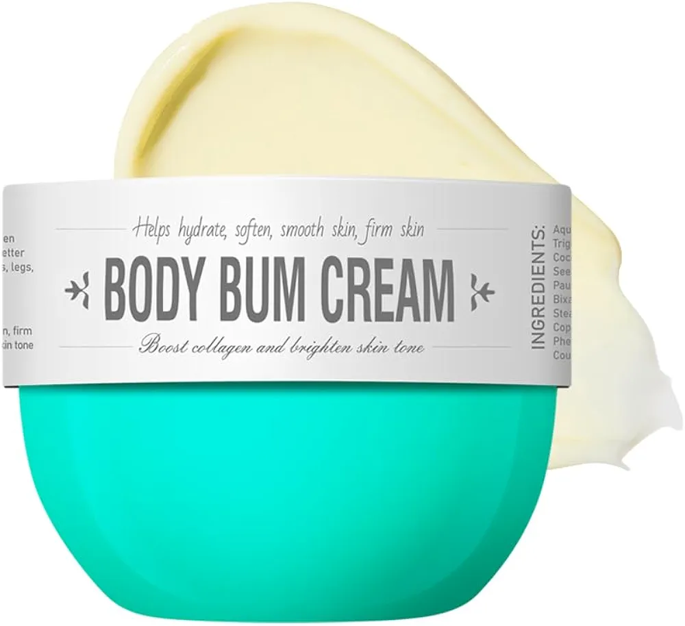 Bum Cream, Moisturizing Body Cream, Body Skin Repair, Bum Cream for All Skin. (Caramelized coconut)