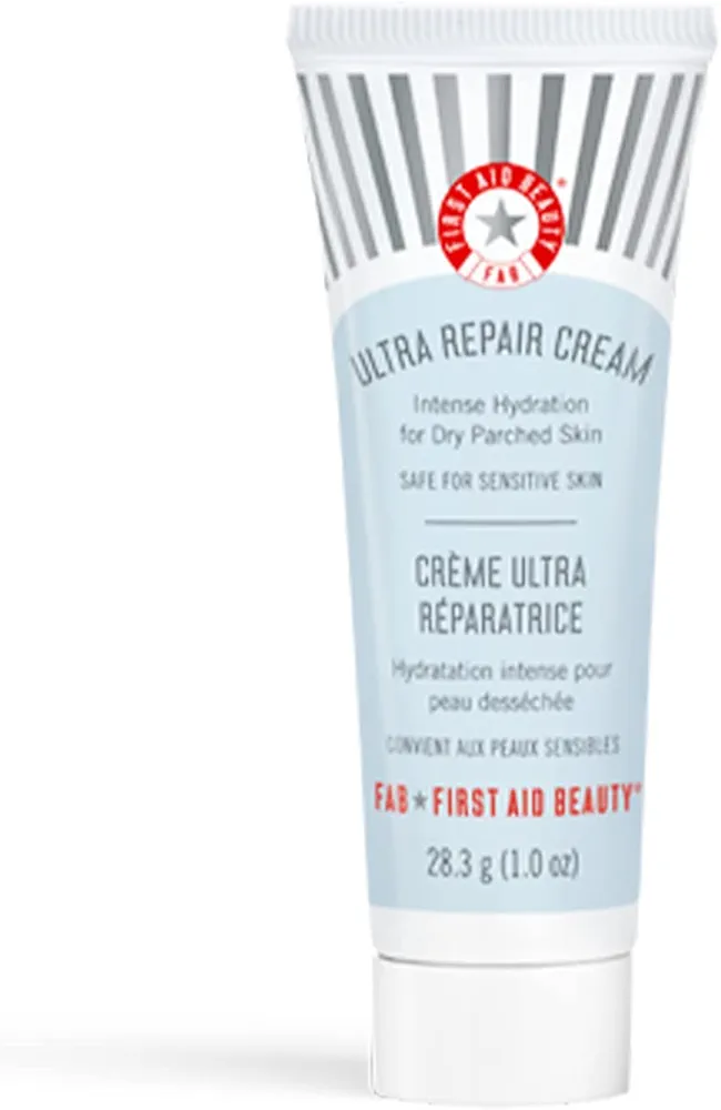 First Aid Beauty Ultra Repair Cream Intense Hydration Moisturizer for Face and Body – 1 oz