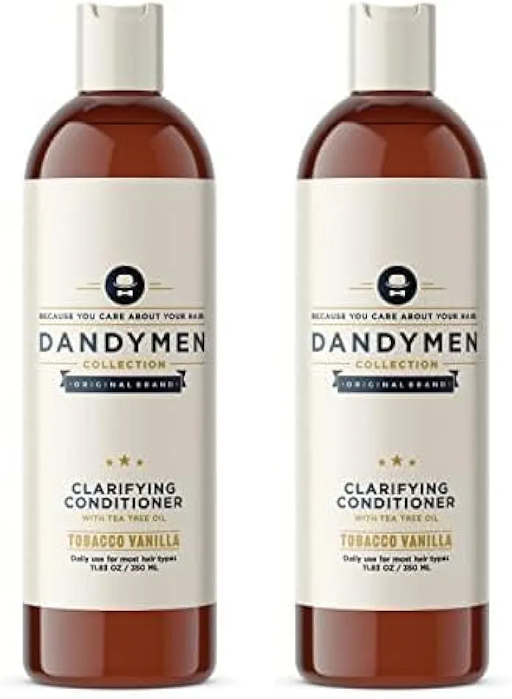 Dandymen Clarifying Conditioner with Tea Tree Oil 11.83 oz (Pack of 2)