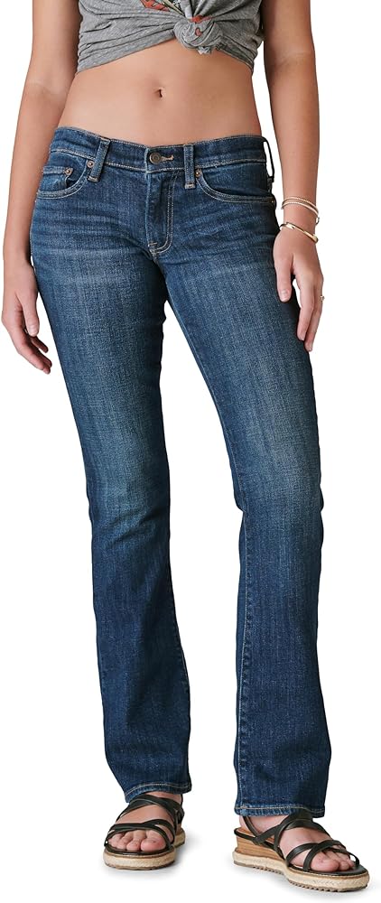 Lucky Brand Womens Mid Rise Sweet Bootcut Jean